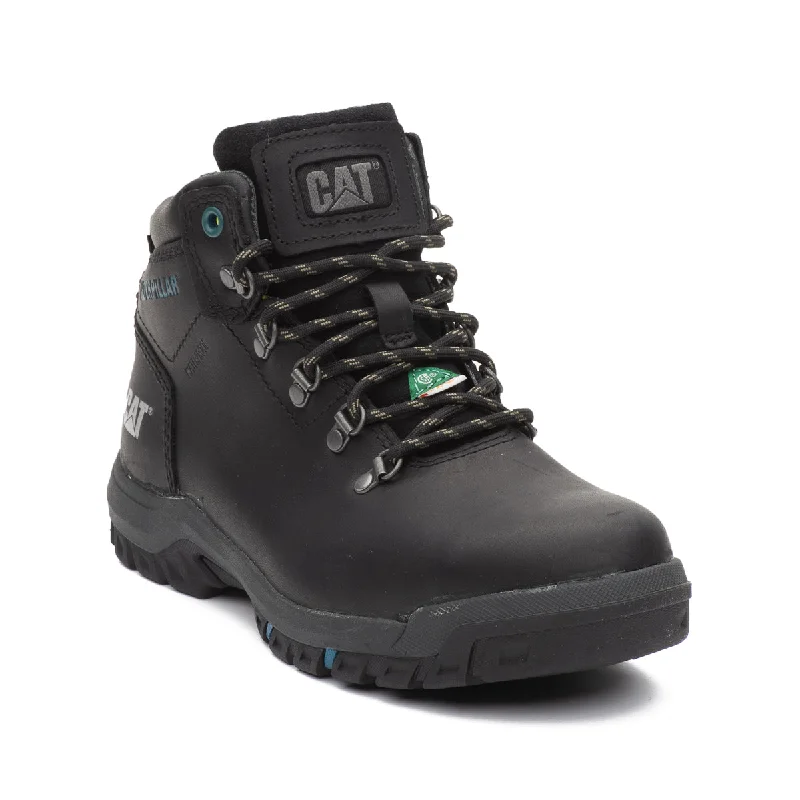 women's pull-on work bootsMae Women's 6" steel toe waterproof leather work boots 310691