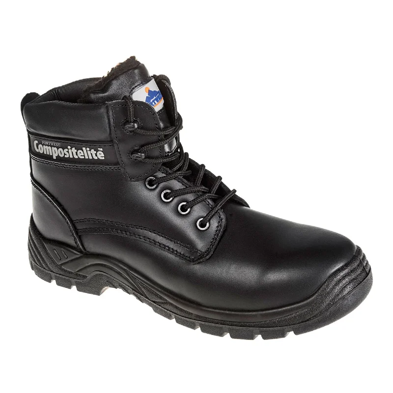 women's work boots with memory foamPortwest Compositelite Fur Lined Thor Boot FC12