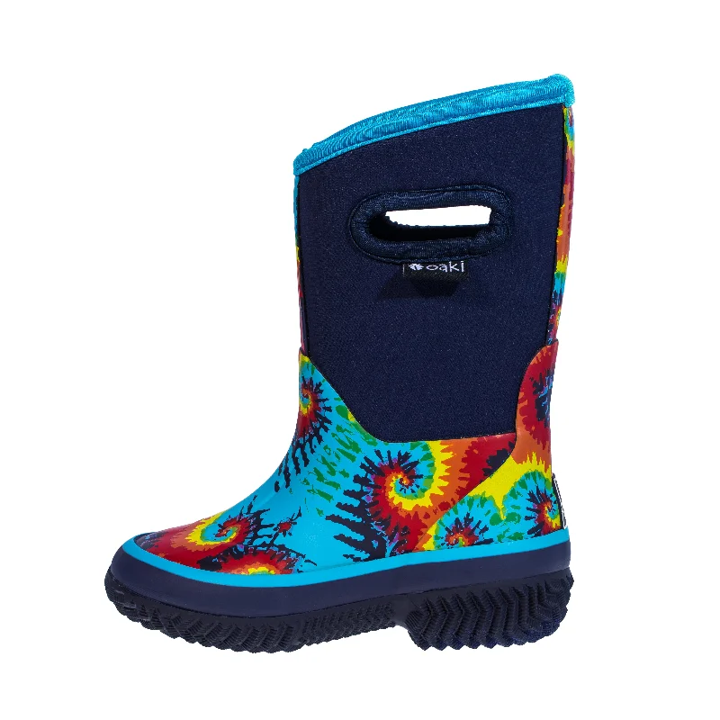 Tie Dye Neoprene Rain/Snow Boots