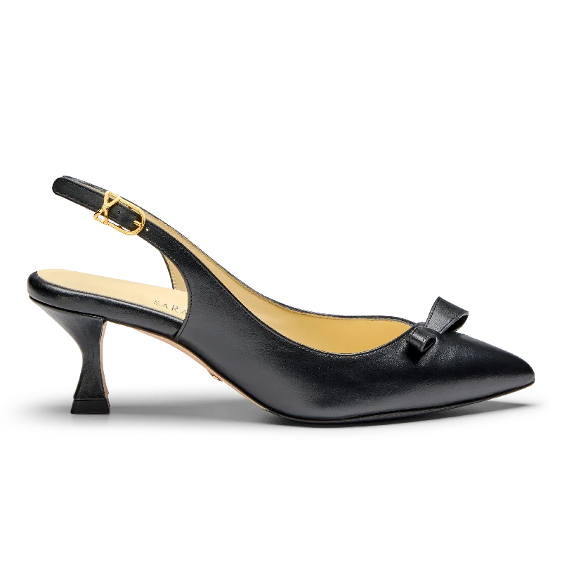 Women's evening gala stiletto heel pumps in a long - lasting colorPerfect Natalie Sling 50 Women's evening gala stiletto heel pumps in a long - lasting colorPerfect Natalie Sling 50