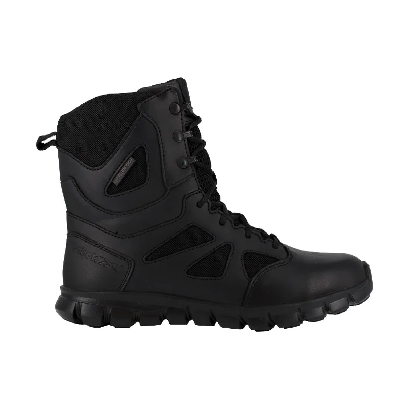 Women's Sublite Cushion 8 Inch Soft Toe Tactical Boot Black