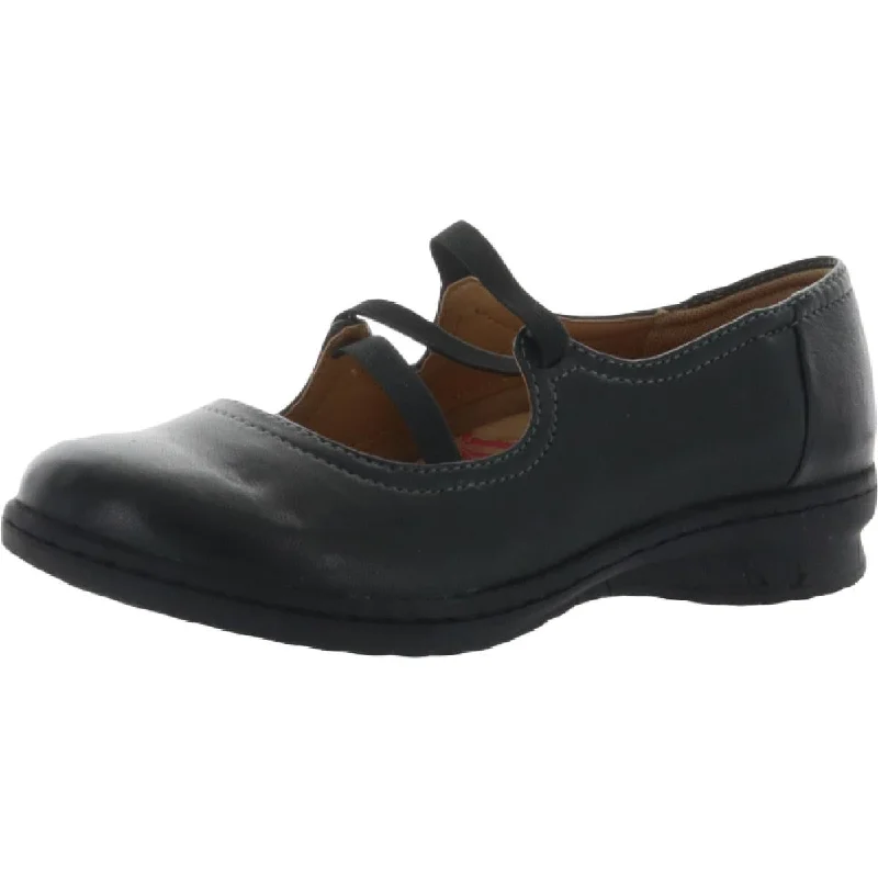 Women's Cashmere - Lined Ballet Flats in Burgundy for Warmth in Cold Weather Comfortiva Womens Farmington Leather Slip On Mary Janes
