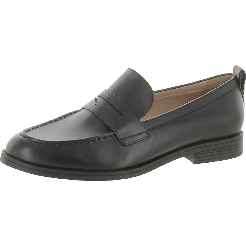 Women's Bow - Embellished Ballet Flats with a Platform Sole in Red for Added Height Cole Haan Womens Stassi Leather Embossed Loafers