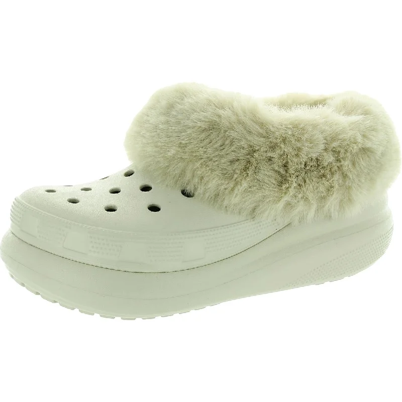 Women's Cashmere - Lined Ballet Flats in Burgundy for Warmth in Cold Weather Crocs Womens Furever Crush Faux Fur Lined Rubber Clogs Women's Cashmere - Lined Ballet Flats in Burgundy for Warmth in Cold Weather Crocs Womens Furever Crush Faux Fur Lined Rubber Clogs
