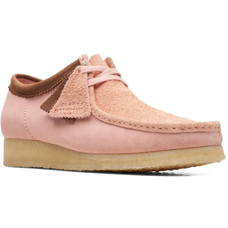 Women's Cashmere - Lined Ballet Flats in Burgundy for Warmth in Cold Weather Clarks Womens Wallabee Suede Fringe Lace Up Flats