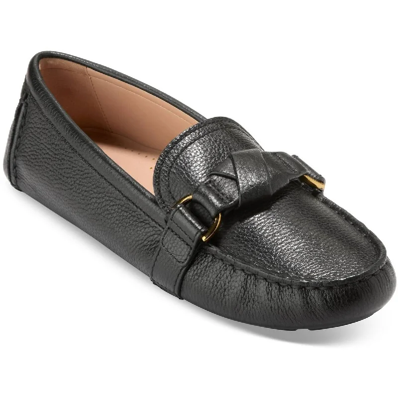Women's Metallic Foil - Finish Ballet Flats in Gold for a Glamorous Night Out Cole Haan Womens EMMIE Open Stitch  Loafers