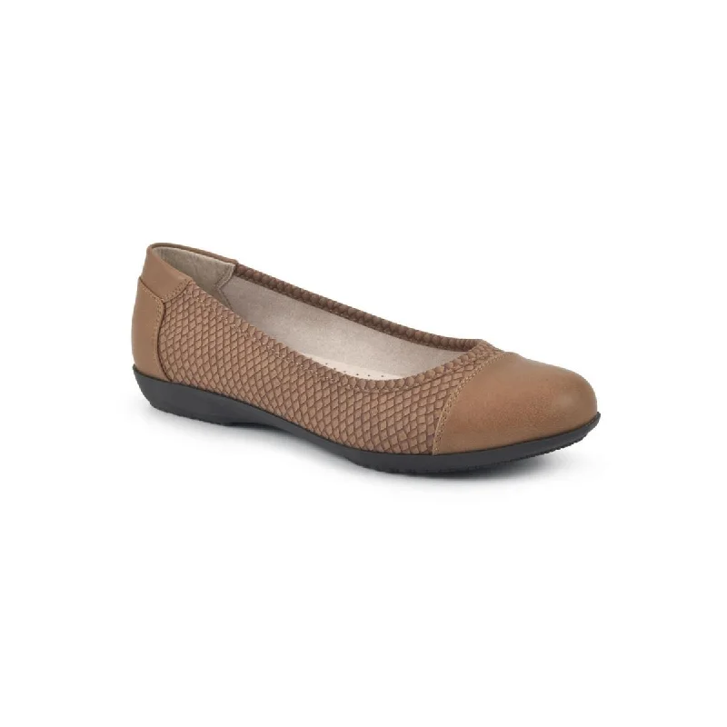 Women's Cashmere - Lined Ballet Flats in Burgundy for Warmth in Cold Weather Cliffs by White Mountain Womens Classy Faux Leather Slip On Loafers