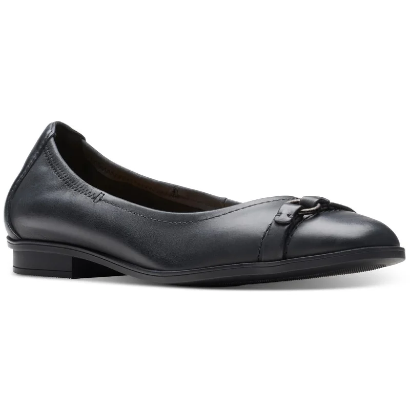 Women's Memory Foam Insole Ballet Flats in Pink for Extra Comfort Clarks Womens Padded Insole Leather Ballet Flats