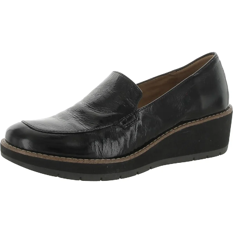 Women's Metallic Foil - Finish Ballet Flats in Gold for a Glamorous Night Out Comfortiva Womens Fairland Patent Leather Pillowtop Loafers