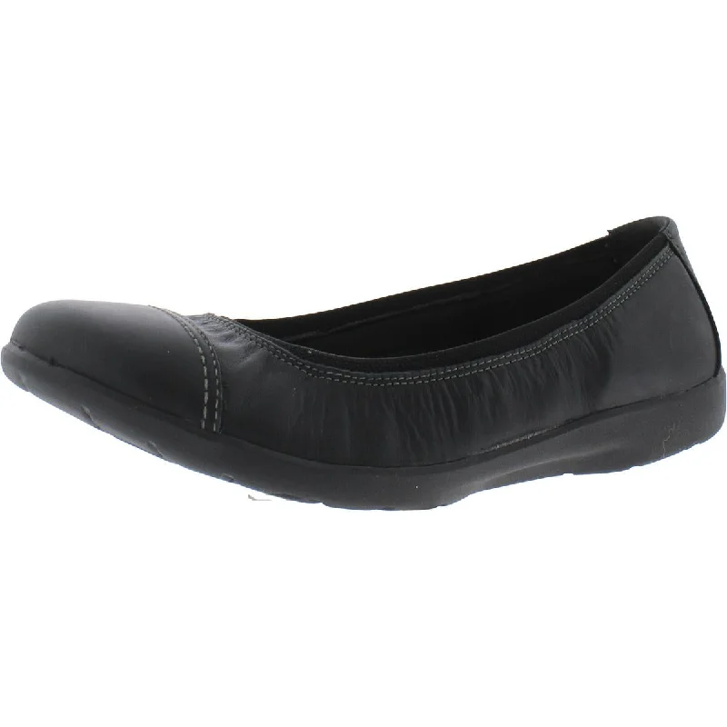 Women's Memory Foam Insole Ballet Flats in Pink for Extra Comfort Clarks Womens Meadow Opal  Leather Slip On Loafers