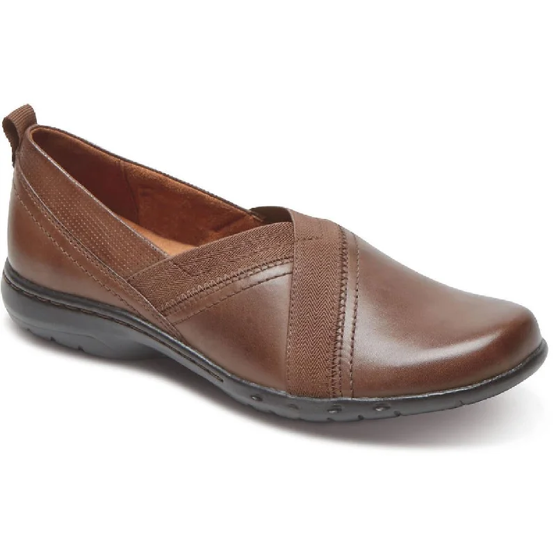 Women's Metallic Foil - Finish Ballet Flats in Gold for a Glamorous Night Out Cobb Hill Womens CH Penfield Envelope Leather Slip On Loafers