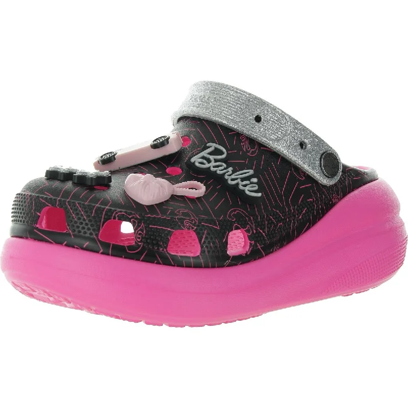 Women's Tassel - Trimmed Ballet Flats in Olive Green for a Trendy Twist Crocs Womens Barbie Crush Clog Embellished Rubber Clogs