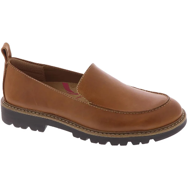 Women's Fur - Lined Ballet Flats in Tan for a Cozy Winter Option Comfortiva Womens Lindee Leather Slip On Loafers