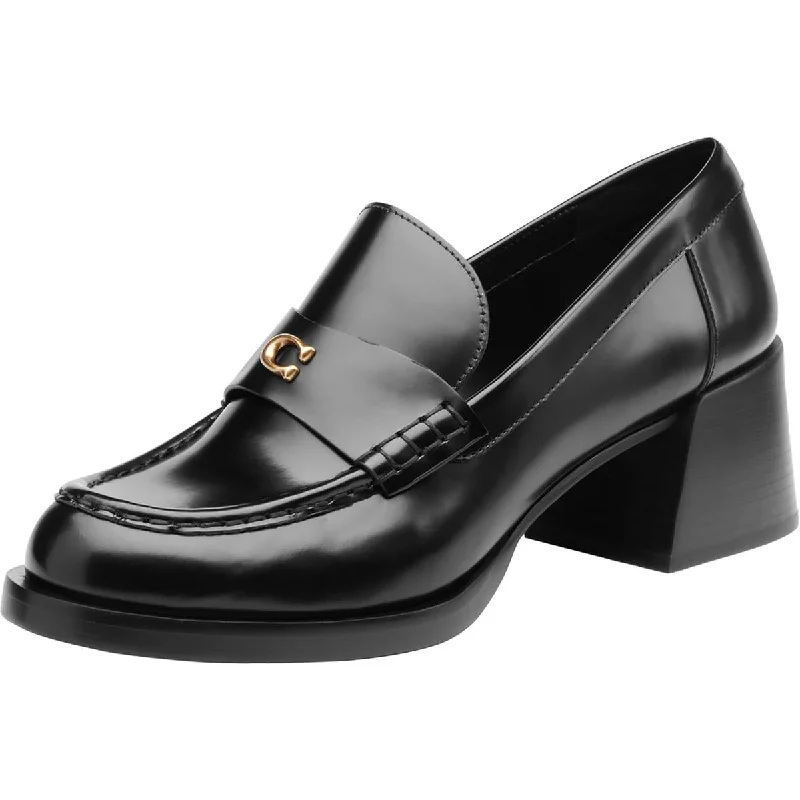 Women's Geometric - Patterned Ballet Flats in Multicolor for a Fashion - Forward Look Coach Womens NATALIE Laceless Faux Leather Loafers
