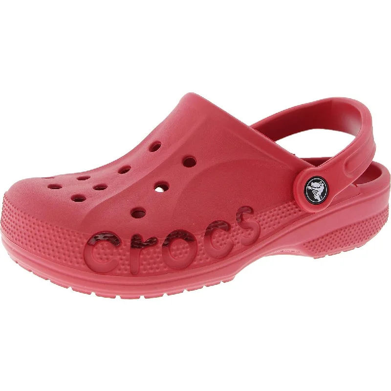 Women's Patent Leather Ballet Flats with Bow Detail in Black for a Classic Look Crocs Solid Clogs