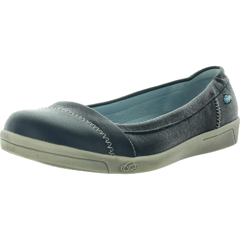 Women's Cashmere - Lined Ballet Flats in Burgundy for Warmth in Cold Weather Cloud Footwear Womens Distressed Leather Ballet Flats
