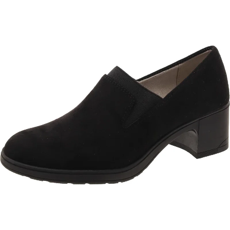 Women's Patent Leather Ballet Flats with Bow Detail in Black for a Classic Look Cliffs by White Mountain Womens Hunton Faux Suede Slip-On Loafers