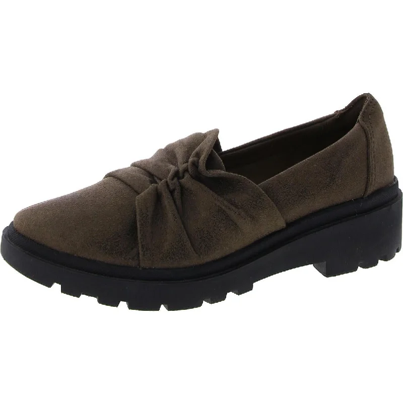 Women's Cashmere - Lined Ballet Flats in Burgundy for Warmth in Cold Weather Clarks Womens Padded Insole Lightweight Loafers