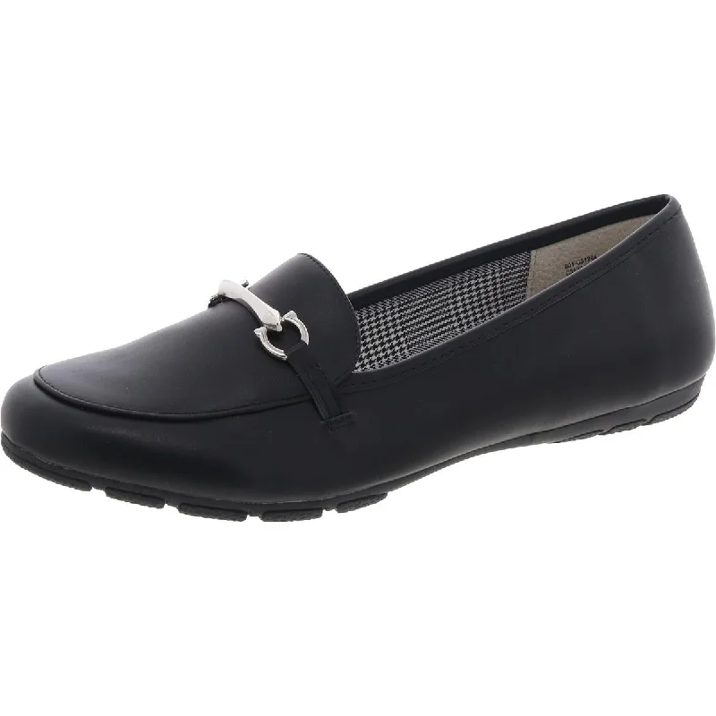 Women's Tassel - Trimmed Ballet Flats in Olive Green for a Trendy Twist Cliffs by White Mountain Womens GLOWING Cushioned Footbed Faux Leather Loafers