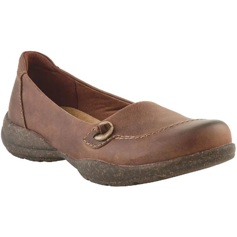 Women's Fur - Lined Ballet Flats in Tan for a Cozy Winter Option Clarks Womens Roseville Sky Round Toe Slip-On Loafers