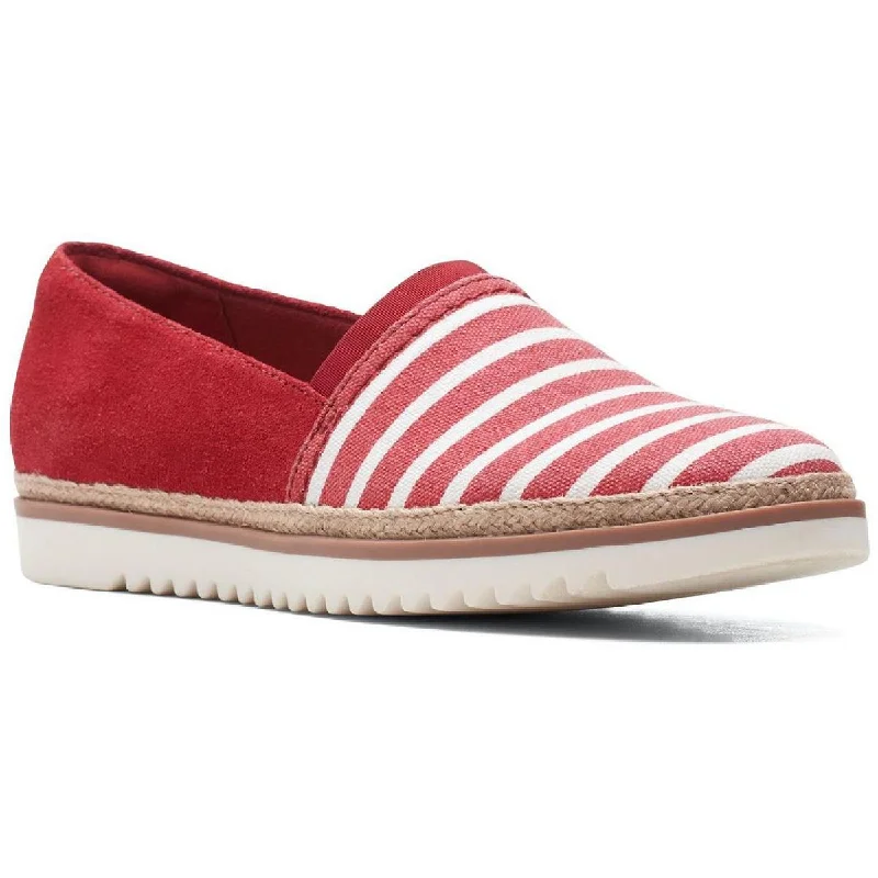 Women's Memory Foam Insole Ballet Flats in Pink for Extra Comfort Clarks Womens Serena Paige Comfort Insole Slip On Espadrilles