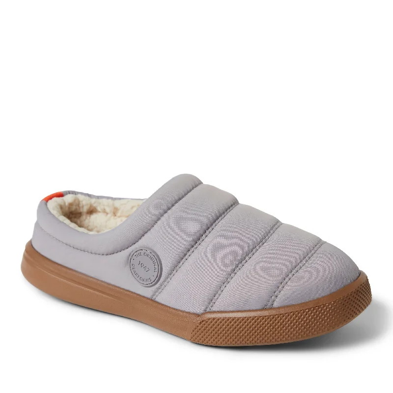 Women's Backless Slippers with a Furry Trim in Light Pink for a Cute and Casual Look Dearfoams Womens Kendra Nylon Sport Lounge Clog Women's Backless Slippers with a Furry Trim in Light Pink for a Cute and Casual Look Dearfoams Womens Kendra Nylon Sport Lounge Clog