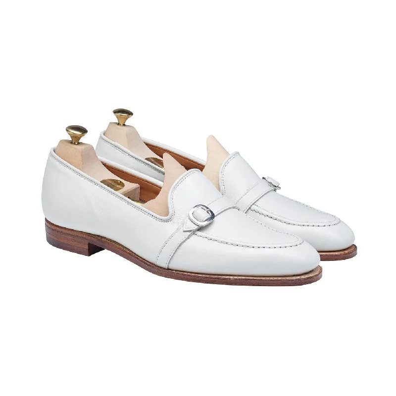 Women's Geometric - Patterned Loafers in Multicolor for a Fashion - Forward Look Tessa White Calf