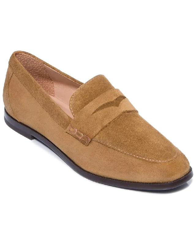 Women's Memory Foam Insole Loafers in Pink for Added Comfort Bernardo Zayne Suede Loafer