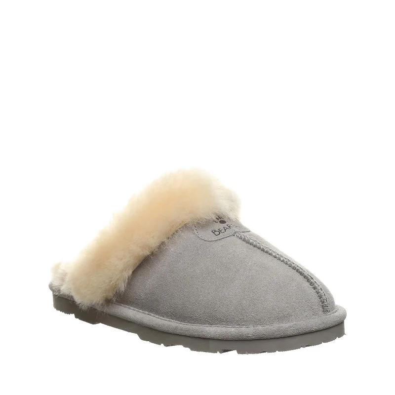 Women's Knitted Cable Pattern Slippers with a Non - Slip Sole in Cream for Indoor Comfort Women's Knitted Cable Pattern Slippers with a Non - Slip Sole in Cream for Indoor Comfort Women's Shoes Bearpaw LOKI II Scuff Suede Slippers 671W GREY FOG Women's Knitted Cable Pattern Slippers with a Non - Slip Sole in Cream for Indoor Comfort Women's Knitted Cable Pattern Slippers with a Non - Slip Sole in Cream for Indoor Comfort Women's Shoes Bearpaw LOKI II Scuff Suede Slippers 671W GREY FOG