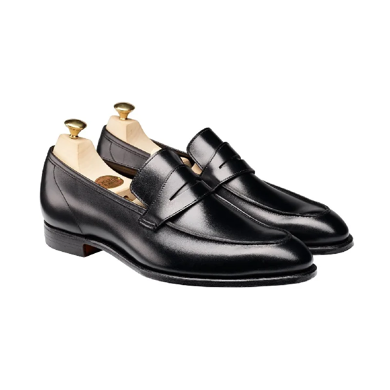 Women's Bow - Embellished Loafers in Red for a Feminine Touch Lucy Black Calf