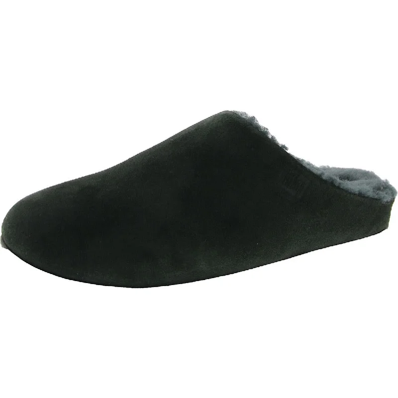 Women's Leather Slippers with a Hand - Stitched Design in Burgundy for Durability Women's Leather Slippers with a Hand - Stitched Design in Burgundy for Durability Fitflop Womens Chrissie Round Toe Slip On Slide Slippers