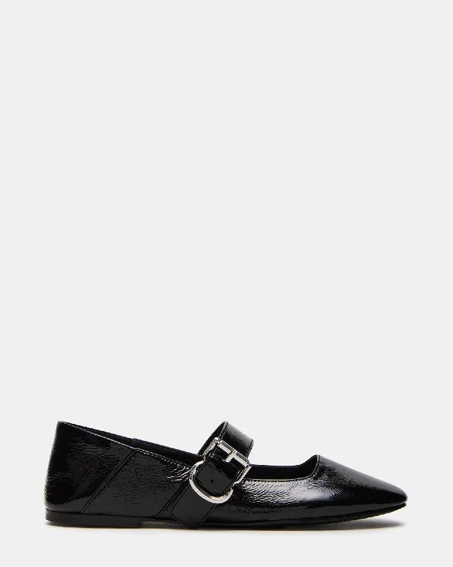 Women's Glitter - Embellished Loafers in Silver for a Sparkly Party Look JENNI BLACK LEATHER