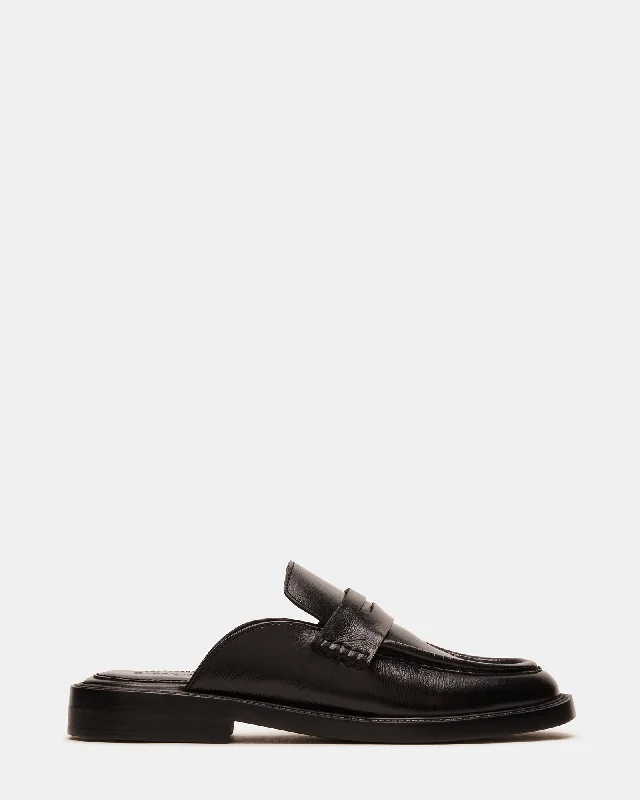 Women's Memory Foam Insole Loafers in Pink for Added Comfort MULBERRY BLACK LEATHER