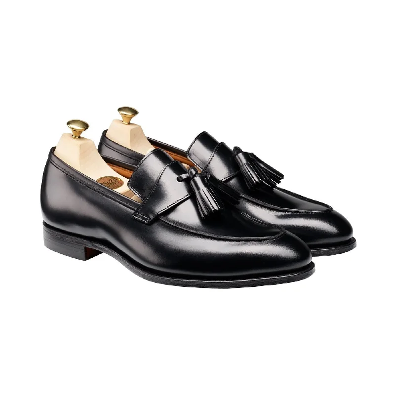 Women's Fur - Lined Loafers in Tan for a Cozy Winter Option Sophie 2 Black Boned Calf