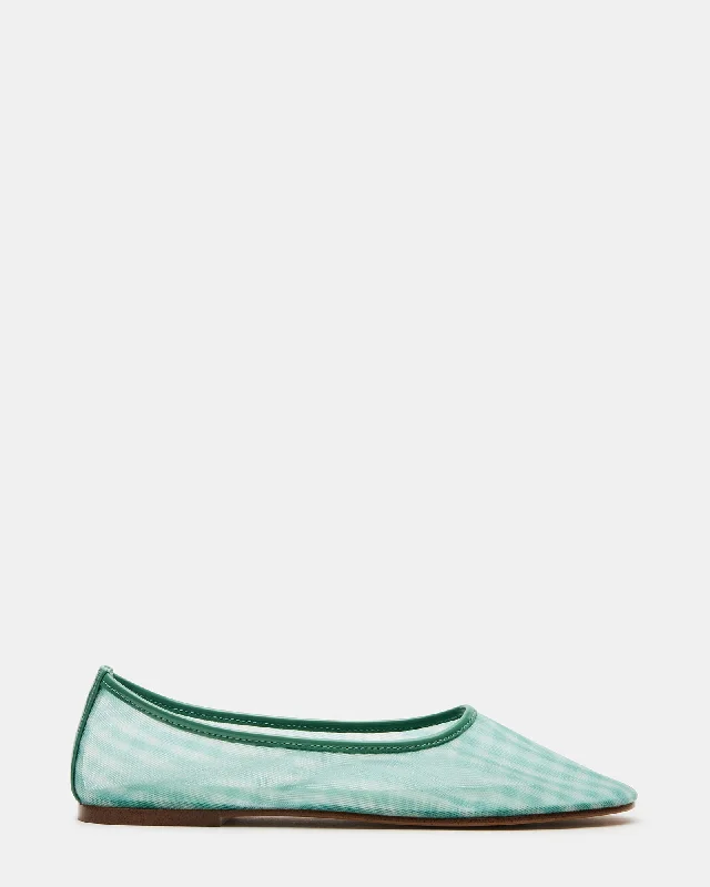 Women's Memory Foam Insole Loafers in Pink for Added Comfort MEADOW GREEN MULTI