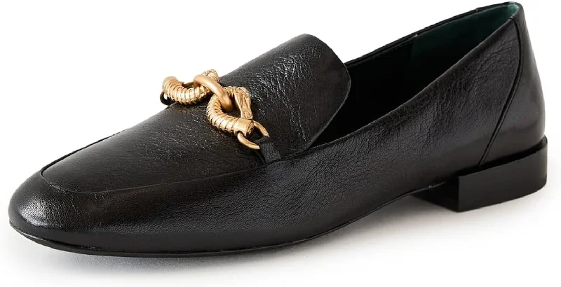 Women's Premium Leather Tassel Loafers in Dark Brown for a Classic Office Look Tory Burch Women's Jessa Classic Loafers, Perfect Black/Gold Women's Premium Leather Tassel Loafers in Dark Brown for a Classic Office Look Tory Burch Women's Jessa Classic Loafers, Perfect Black/Gold