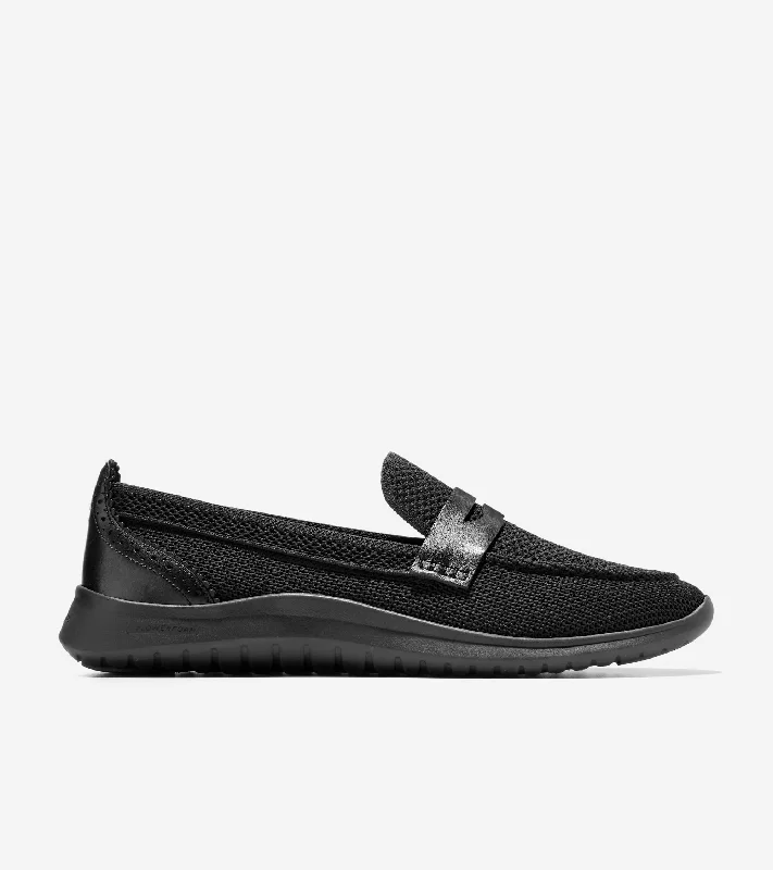 Women's Tassel - Trimmed Loafers with a Low Heel in Olive Green for a Trendy Twist Women's ZERØGRAND Meritt Loafers