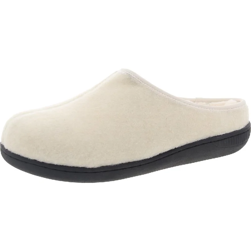 Women's Shearling Lined Slippers with a Fleece Upper in Tan for Ultimate Warmth Women's Shearling Lined Slippers with a Fleece Upper in Tan for Ultimate Warmth Array Womens Fleece Lined  Slide Slippers