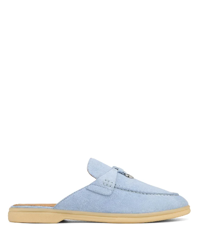 Women's Fur - Lined Loafers in Tan for a Cozy Winter Option Jessie Light Blue Suede