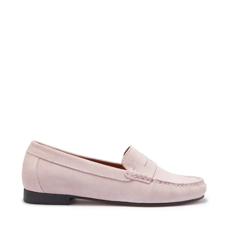 Women's Geometric - Patterned Loafers in Multicolor for a Fashion - Forward Look Women's Penny Loafers Leather Sole, ice pink suede Women's Geometric - Patterned Loafers in Multicolor for a Fashion - Forward Look Women's Penny Loafers Leather Sole, ice pink suede