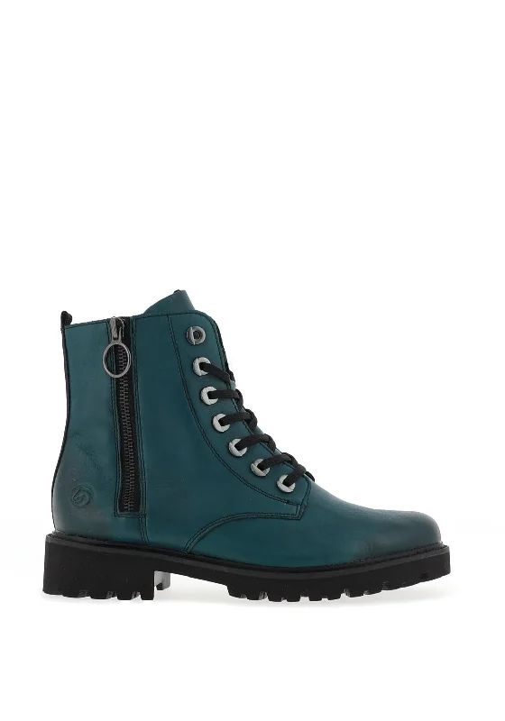 women's booties for fall women's booties for fallRemonte Leather Side Zip Lace up Boots, Turquoise women's booties for fall women's booties for fallRemonte Leather Side Zip Lace up Boots, Turquoise
