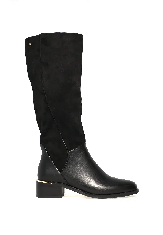 women's moto boots women's moto bootsKate Appleby Haysham Knee High Boots, Black