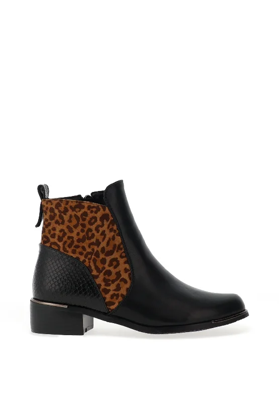 women's over-the-knee boots women's over-the-knee bootsLunar Lawrie Leopard Panel Ankle Boots, Black women's over-the-knee boots women's over-the-knee bootsLunar Lawrie Leopard Panel Ankle Boots, Black