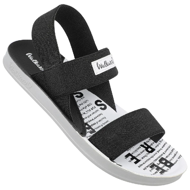 Men's Daily Wear Sandal  - GG8408 Black White