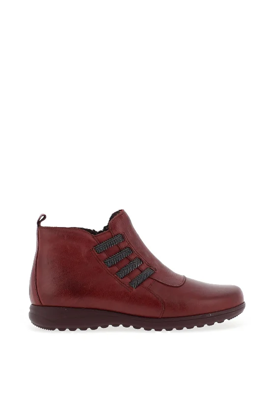 women's lace-up boots women's lace-up bootsPitillos Leather Elasatic Panel Boots, Wine women's lace-up boots women's lace-up bootsPitillos Leather Elasatic Panel Boots, Wine