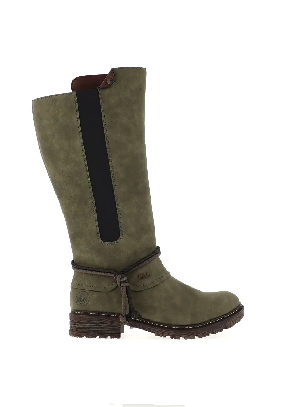 women's boots for petite women women's boots for petite womenRieker Womens TEX All Weather Long Boots, Green women's boots for petite women women's boots for petite womenRieker Womens TEX All Weather Long Boots, Green