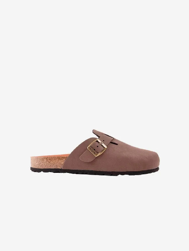 Taro Men's Footbed Vegan Sandals | Brown