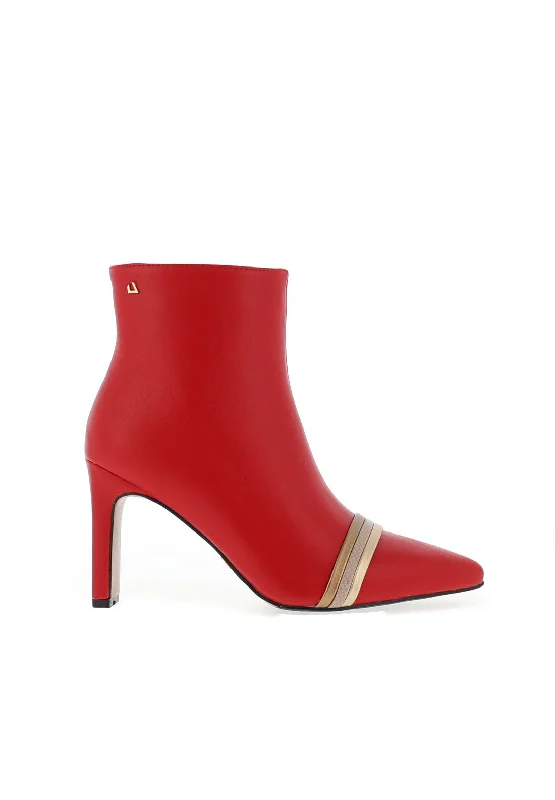 women's boots for casual wear women's boots for casual wearUna Healy Invisible Wishing Heeled Boot, Red women's boots for casual wear women's boots for casual wearUna Healy Invisible Wishing Heeled Boot, Red