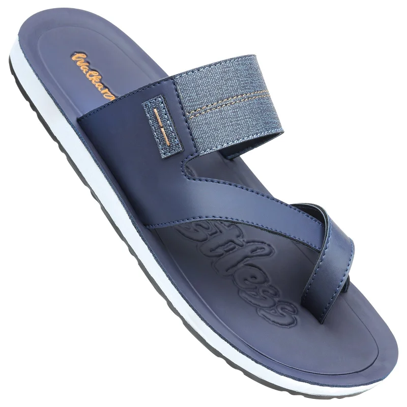 Men's Cross Strap Sandals  - WG5301 Blue