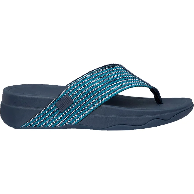 Women's FitFlop Surfa Sea Blue Fabric